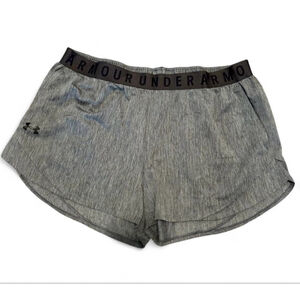 Women's Under Armour Shorts XL Gray Athletic